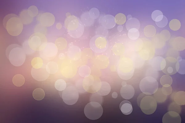 Violettes Abstraktes Bokeh Violett Und Blau Verlaufender Glühender Hintergrund Mit — Stockfoto