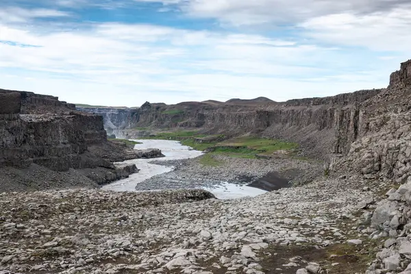 Piękna Jkulsa Fjllum River Islandia — Zdjęcie stockowe
