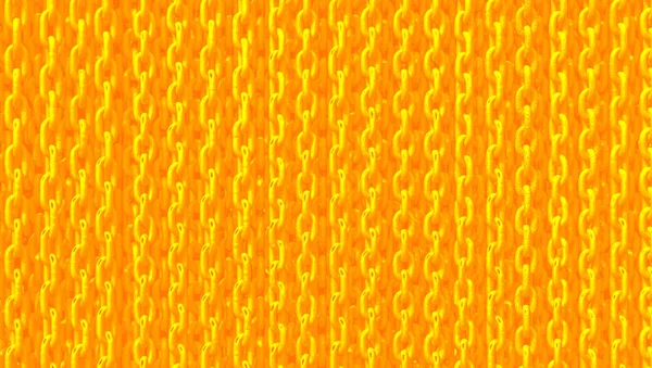 Αφαίρεση Κίτρινου Χρώματος Στην Αλυσίδα — Φωτογραφία Αρχείου