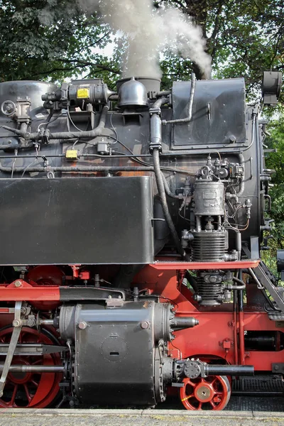Παλιά Ατμομηχανή Μικρού Εύρους — Φωτογραφία Αρχείου