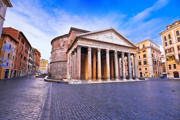 Patheon Quadrado Marco Antigo Cidade Eterna Roma Vista Capital Itália — Fotografia de Stock