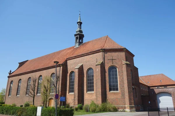 Mosteiro Igreja São José Franziskanerplatz Vechta — Fotografia de Stock