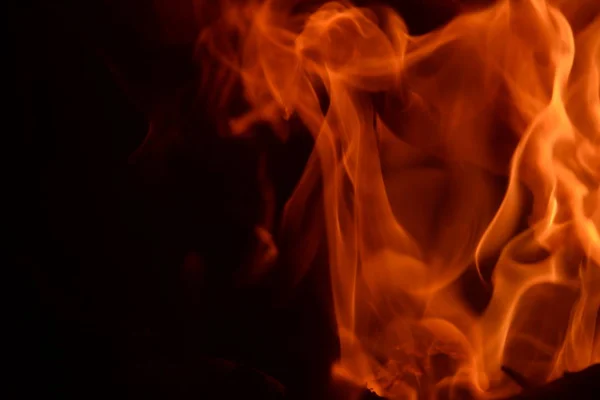 Şöminede Yangın Odun Ateşi Costa Blanca Spanya — Stok fotoğraf