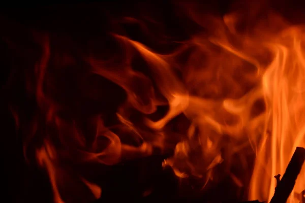 Fire in the fireplace, log fire, Costa Blanca, Spain