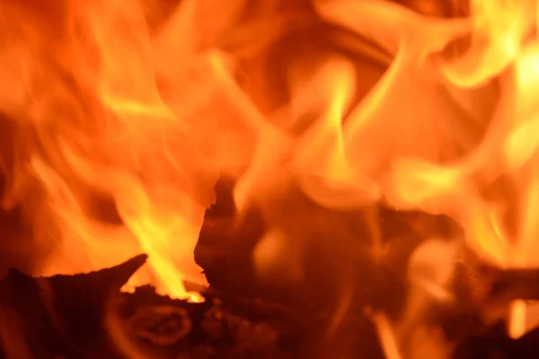 Fire in the fireplace, log fire, Costa Blanca, Spain