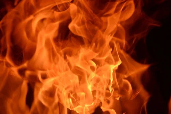 Пожар Камине Бревенчатый Костер Коста Бланка Испания — стоковое фото