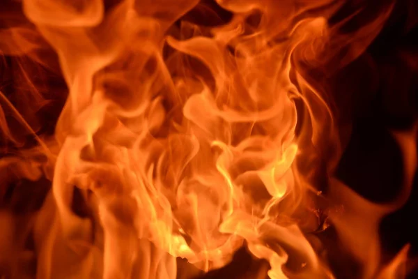 Oheň Krbu Dřevěný Oheň Costa Blanca Španělsko — Stock fotografie