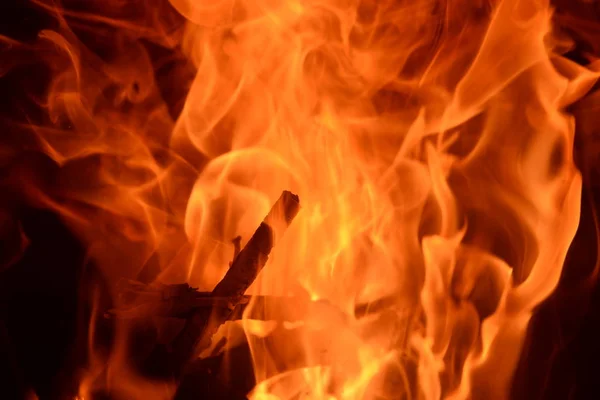 Fire in the fireplace, log fire, Costa Blanca, Spain