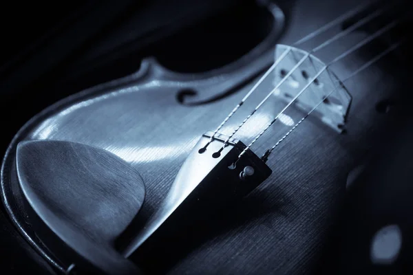 Close Tiro Violino Vintage — Fotografia de Stock