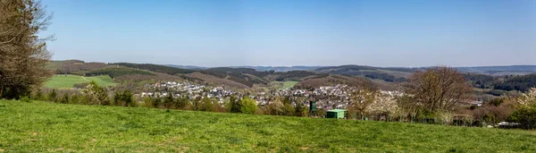 Dağlık Siegerland Panoraması — Stok fotoğraf