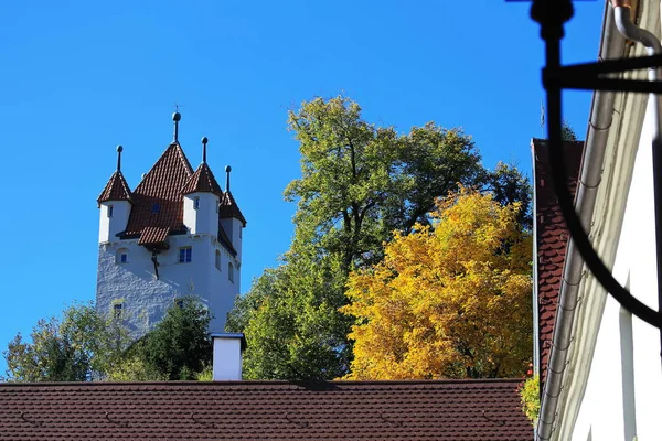 Látványosságok Város Kaufbeuren — Stock Fotó