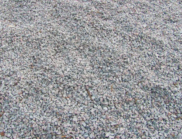 Gravel Texture Gray Background — Stock Photo, Image