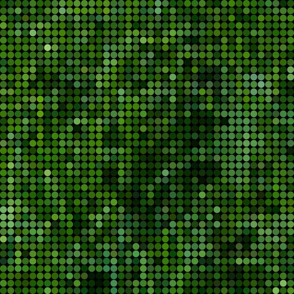 Αφηρημένο Χρώμα Στρογγυλό Φόντο Κουκκίδες Πράσινο — Φωτογραφία Αρχείου
