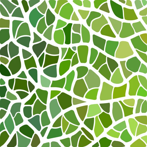 Astratto Sfondo Mosaico Vetro Colorato Verde Marrone — Foto Stock