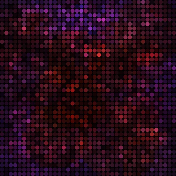 抽象的な色の丸い点の背景 赤と紫 — ストック写真
