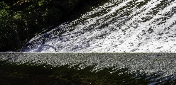 River Avon Cascata Warwick Warwickshire Regno Unito — Foto Stock