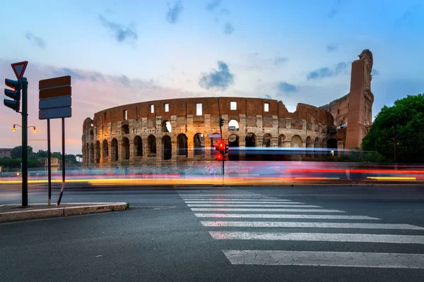 Antiguo Coliseo Roma Cerca Del Foro Romano — Foto de Stock