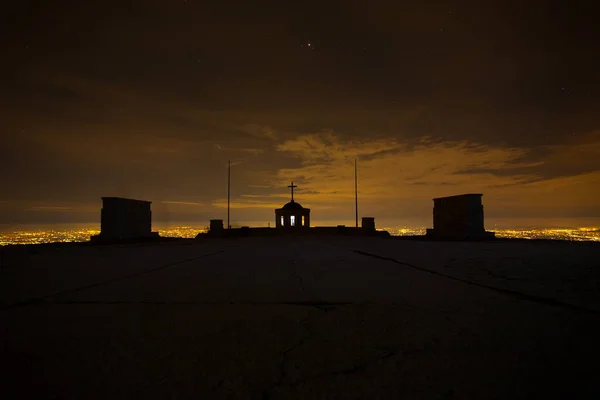 Mount Grappa War Memorial Weergave Italiaanse Landmark Italië — Stockfoto