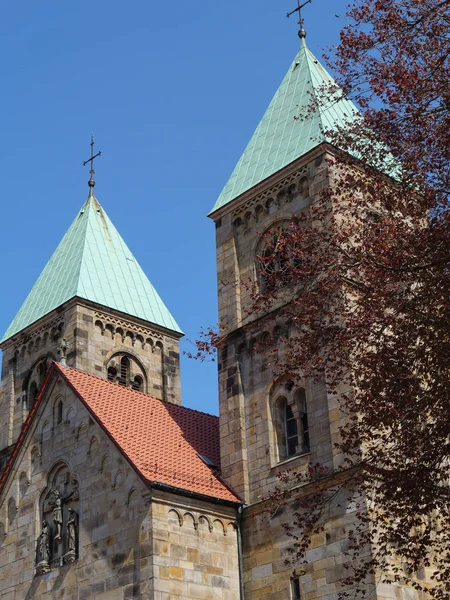 Almanya Küçük Bir Şehir — Stok fotoğraf