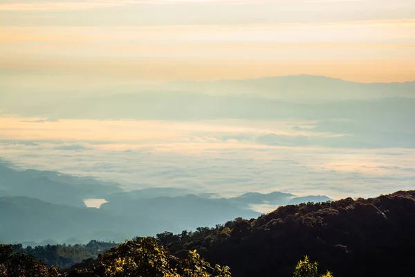 Paisagem Montanhas Colinas — Fotografia de Stock