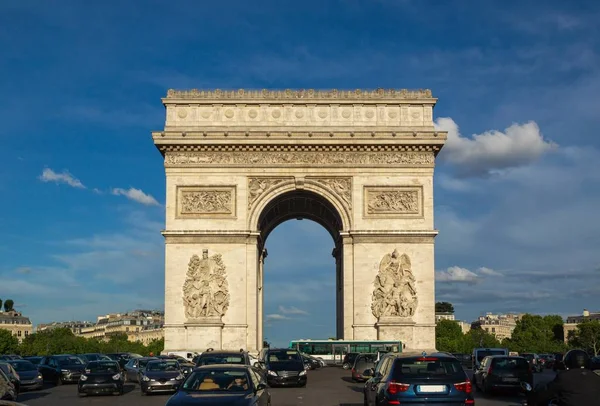 Triumphbogen Paris Frankreich — Stockfoto