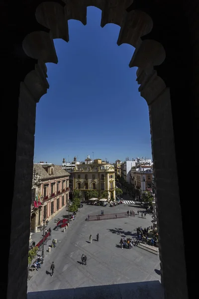 Pohled Sevillské Město — Stock fotografie