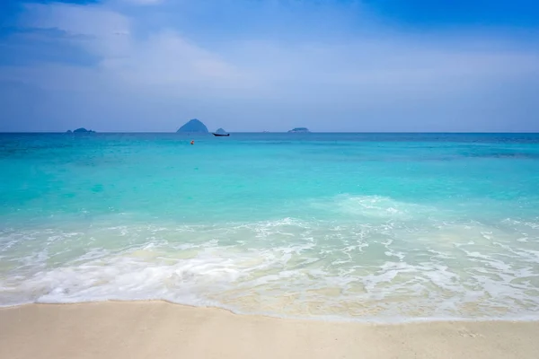 Romantická Pláž Regionu Ostrovy Perhentian Terengganu Malajsie — Stock fotografie