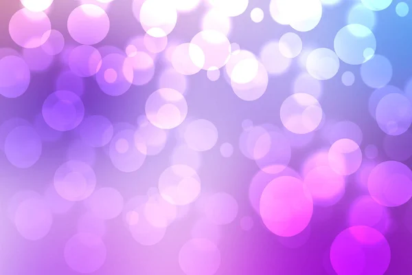 Абстрактна Градієнтна Фіолетова Рожева Текстура Тла Розмитими Боке Колами Вогнями — стокове фото