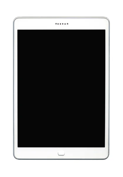 Tablet Geïsoleerd Witte Achtergrond — Stockfoto