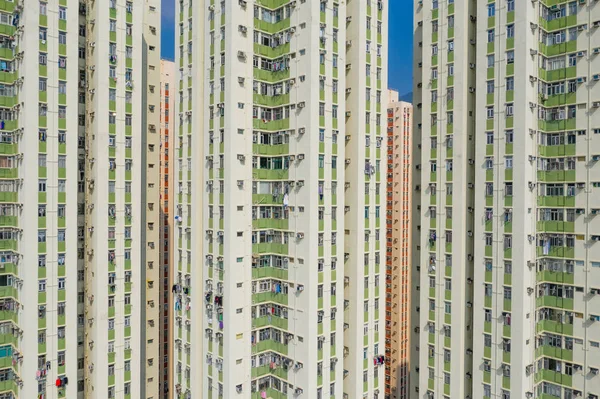 Vista Panorâmica Das Fachadas Cidade — Fotografia de Stock