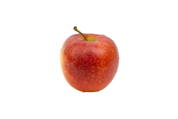 白の背景にりんご 選択的フォーカス — ストック写真