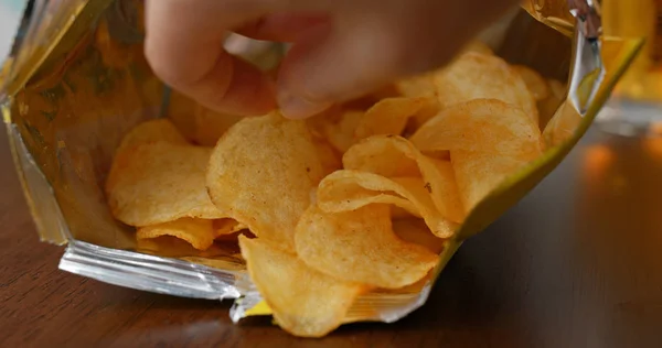 Potato Chip Pack — Stock Photo, Image