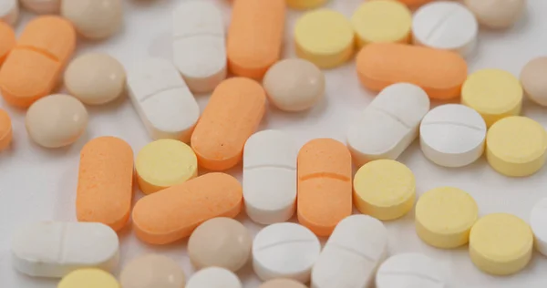 Lékárničky Pilulky Zdravotní Péče — Stock fotografie