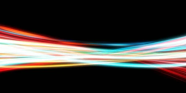 Streaks Light Mixing Together Gradient Colors — Stock Photo, Image