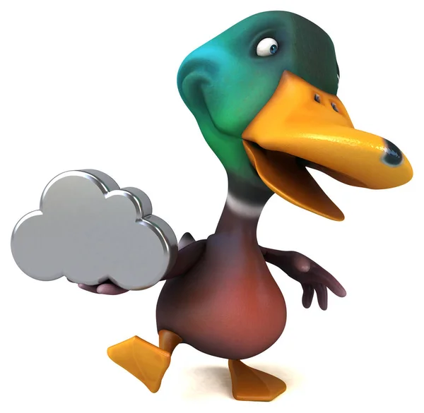 Fun Duck Illustration — Stockfoto