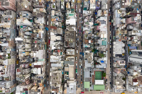 Kowloon City Hongkong Duben 2019 Pohled Obytné Město Hongkongu — Stock fotografie