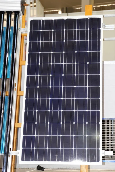 Фотоелектричні Сонячні Клітини Відновлювані Джерела Енергії — стокове фото