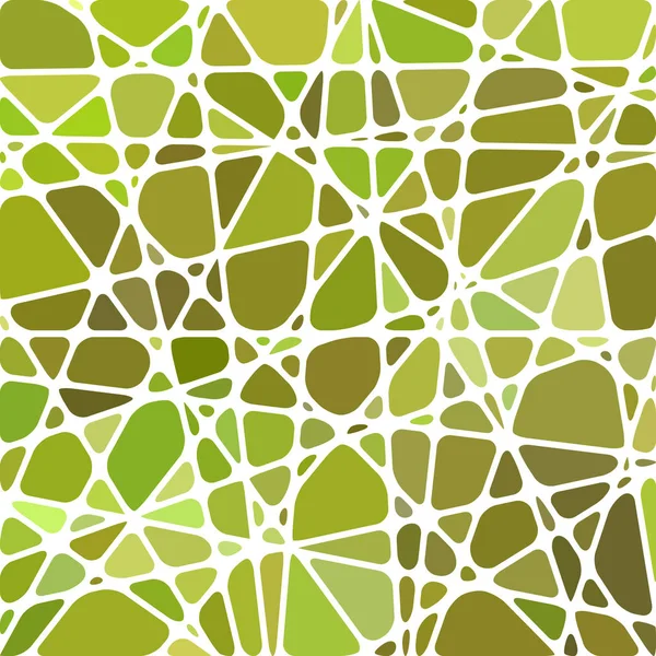 abstract  stained-glass mosaic background - green and brown