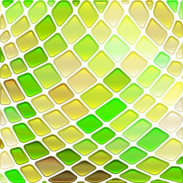 Elvont Festett Üveg Mozaik Háttér Sárga Zöld — Stock Fotó