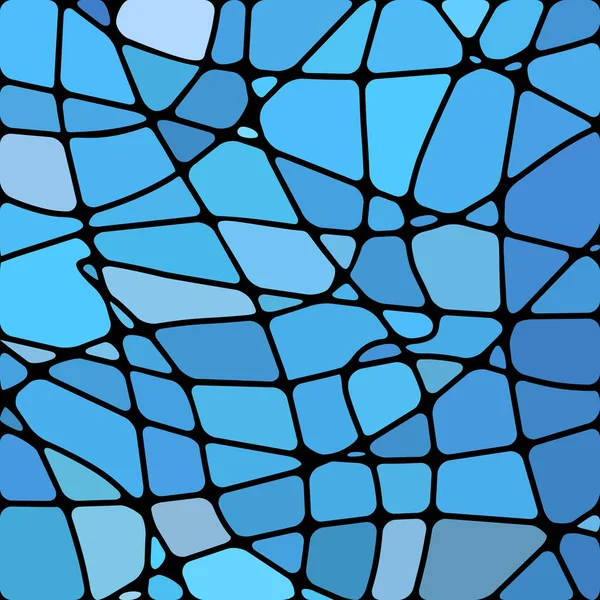 Abstract Stained Glass Mosaic Background Light Blue — Stock Photo, Image