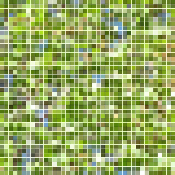 Абстрактний Квадратний Піксельний Мозаїчний Фон Зелений Синій — стокове фото