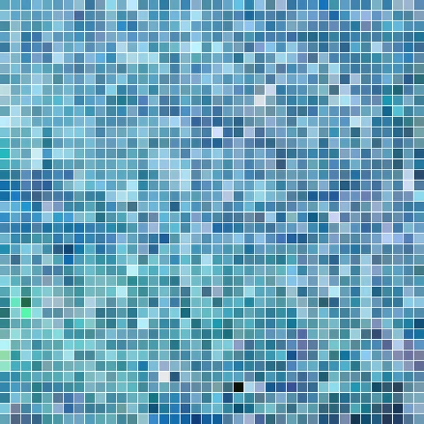 Abstracto Píxel Cuadrado Fondo Mosaico Azul Claro — Foto de Stock