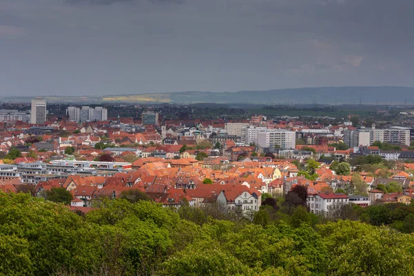 City Erfurt Thuringia — Stock Photo, Image