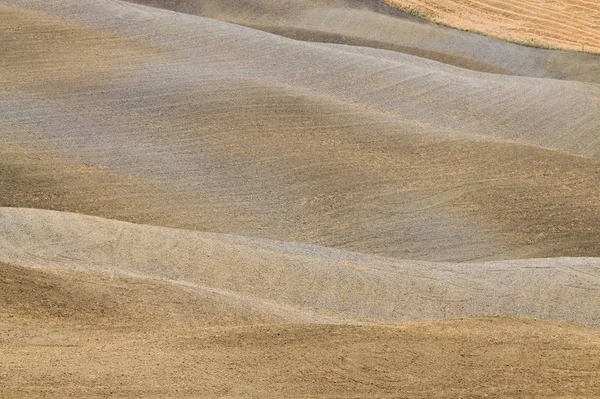 Křivky Pozadí Toskánsku Hills Letní Krajina Přírodní Pozadí — Stock fotografie