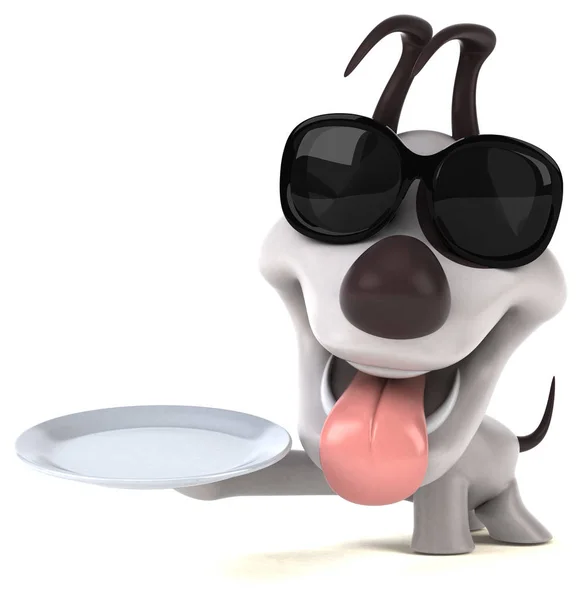 Fun Dog Ilustrace — Stock fotografie