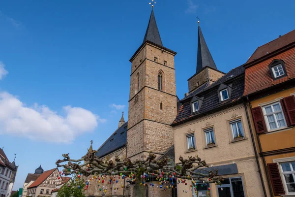 Chiesa Gerolzhofen Baviera — Foto Stock