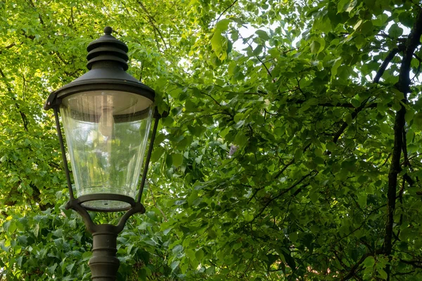 Straßenlaterne Park — Stockfoto