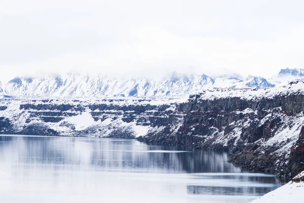 아이슬란드 아스카에 아이슬란드의 지대입니다 화산의 — 스톡 사진