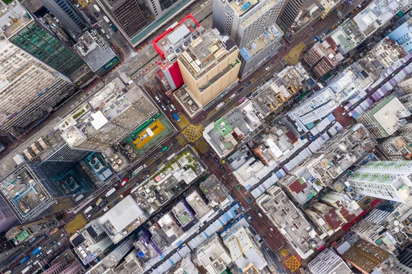 Mong Kok Hongkong Březen 2019 Pohled Hongkong Centru Města — Stock fotografie