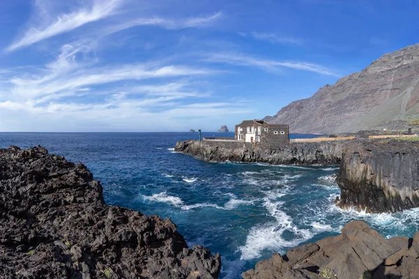 Hierro Hotel Veces Más Pequeño Del Mundo Punta Grande Las — Foto de Stock